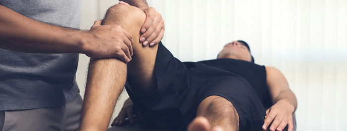 injured knee rehabilitation
