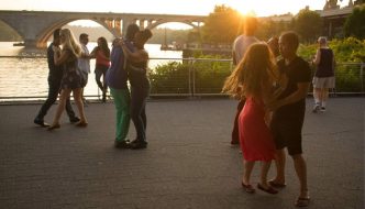 social dancing